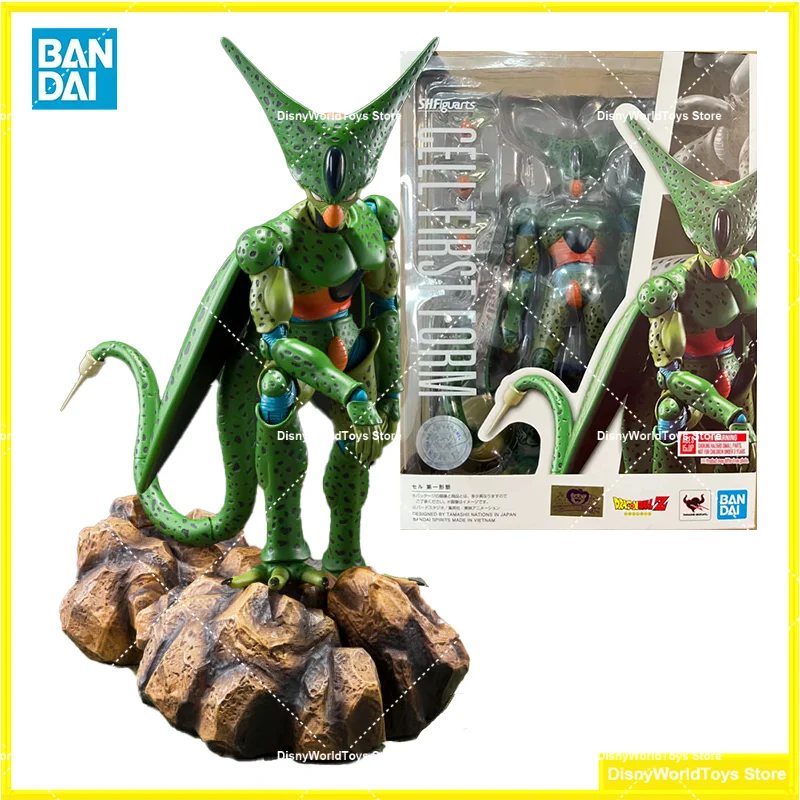 

100% Оригинальные Bandai S.H. Фигуртс SHF Cell, первая форма, драконий жемчуг Z, искусственные Аниме фигурки, коллекционные модели игрушек