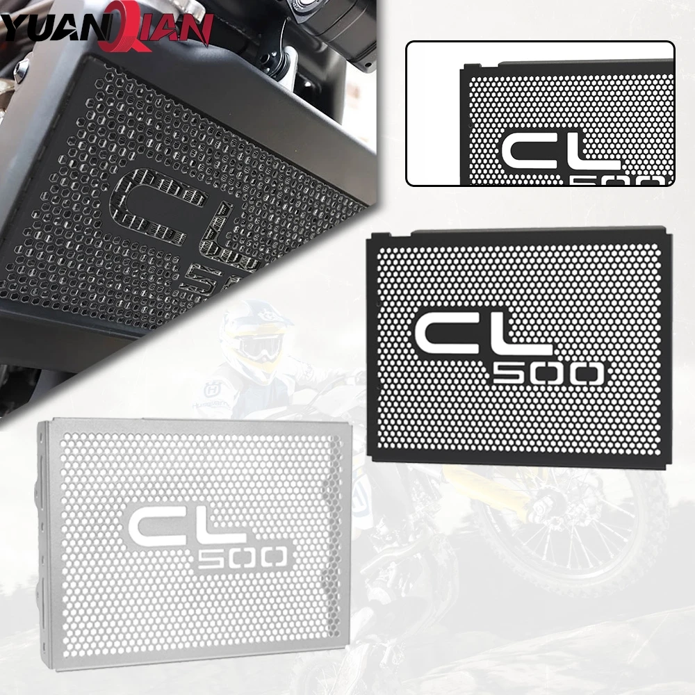 

2026 CL500 Motorcycle Accessories FOR HONDA CL500 CL 500 2023 2024 2025 Radiator Grille Guard Cover Protector Oil Cooler guard