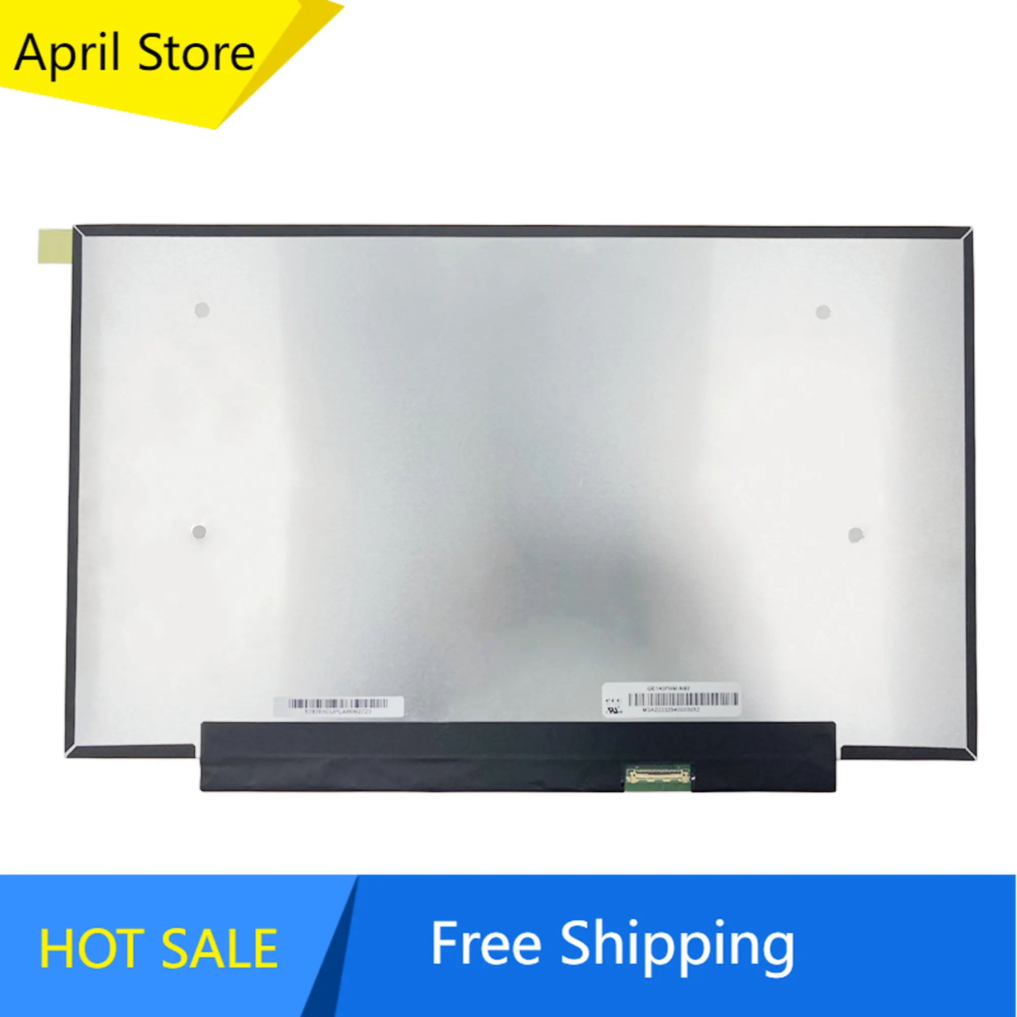 

QE140FHM-N80 QE140FHM N80 14.0'' Laptop LCD Screen Display Panel 1920*1080 EDP 30 Pins 72% NTSC