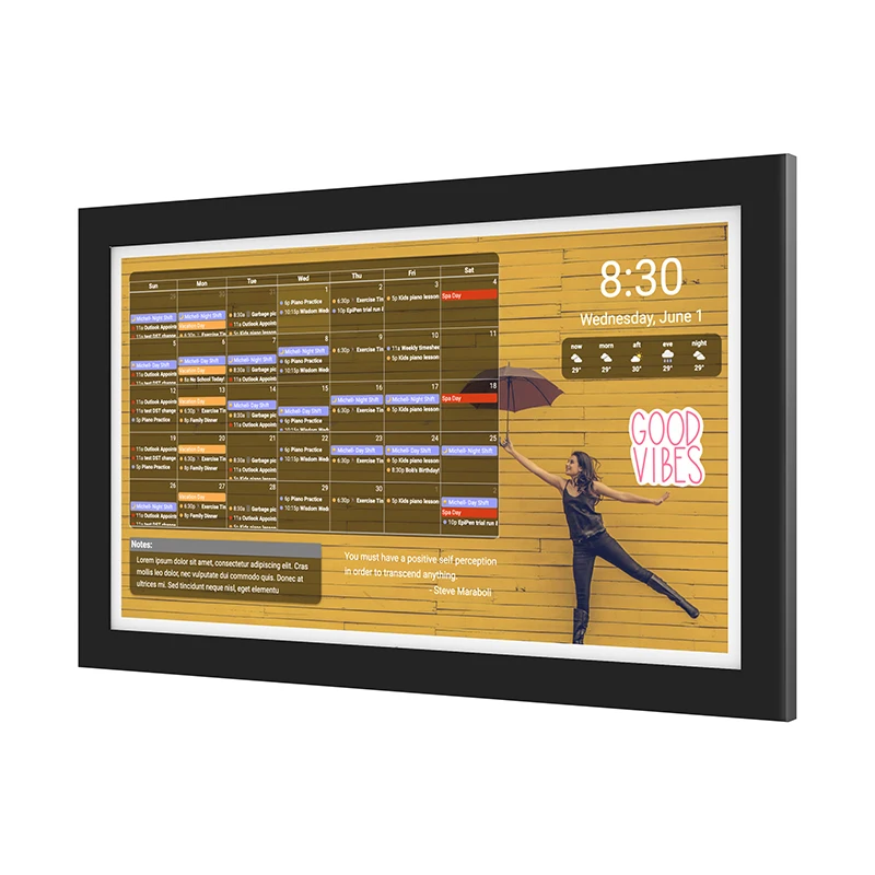 

Factory Smart Wall Mounted Calendar To Do List Home Digital Calendar Android Tablet With Calendar Software