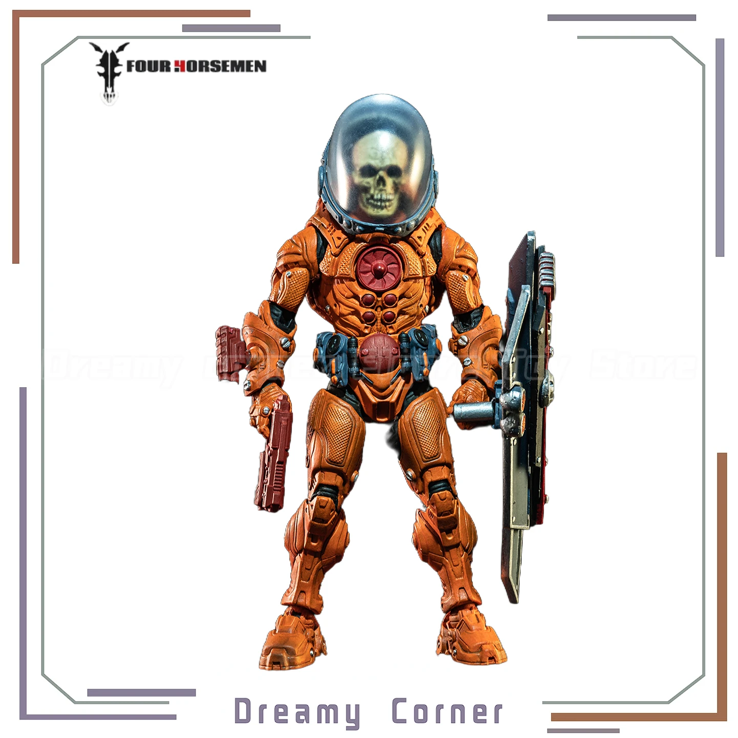 

【In Stock】Original Four Horsemen Studios COSMIC LEGIONS Wal-torr The Mad Action Figure Toy Model Collection
