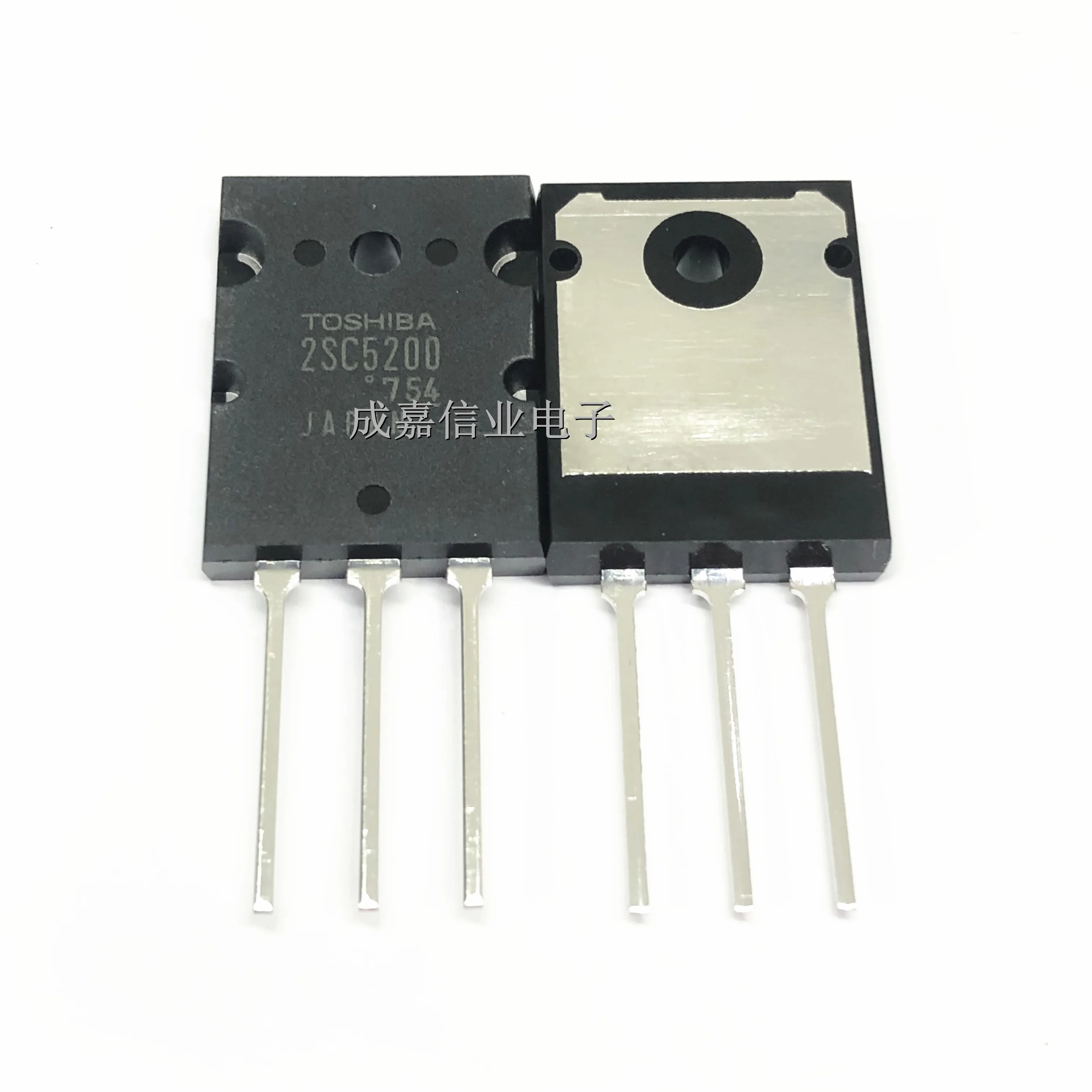 

5pcs/Lot 2SC5200-O(Q) TO-3P-3 2SC5200 Bipolar Transistors - BJT NPN 230V 15A Operating Temperature:-55C-+150C