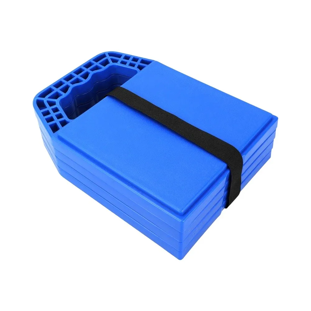 

4pcs For Caravan Support Plates for Motorhome and Trailer Stabiliser with Handle Made from Reinforced Polypropylene