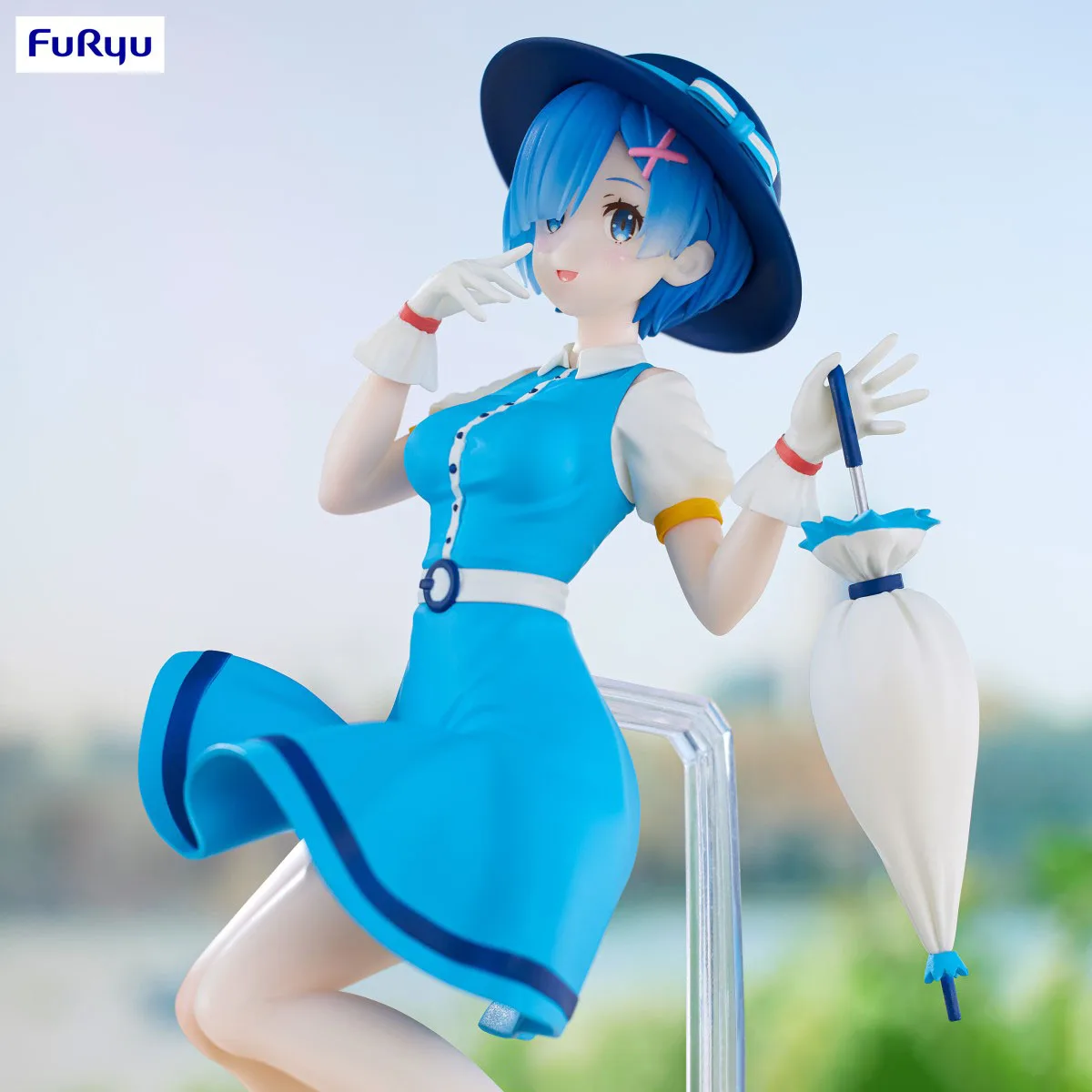 Original en Stock FuRyu Trio-Try-iT Re:Zero Kara Hajimeru Isekai Seikatsu Rem chica Retro figura de Anime de moda figura de acción