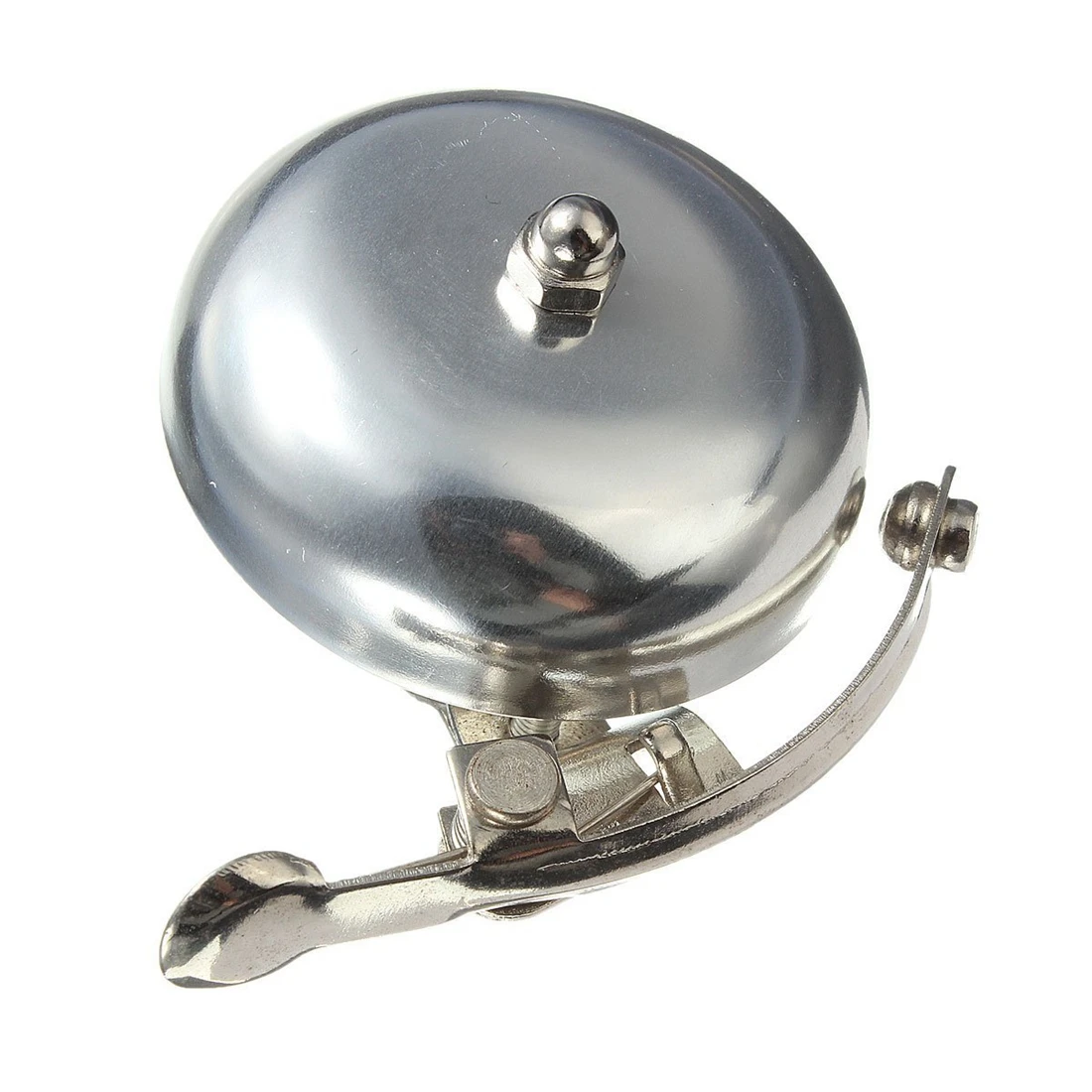 Retro Aluminum Bicycle Belly Jingle Bicycle Berber Pukkh Ding East Silver Bicycle Bell,