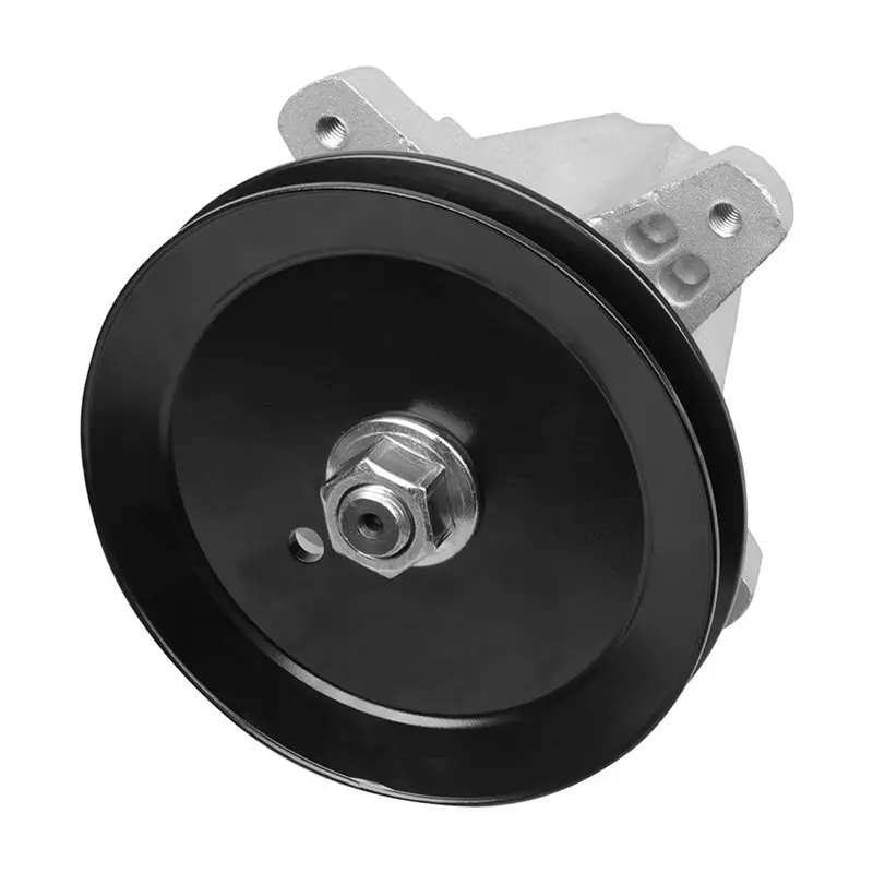 [NEWA08R】 For Troy-Bilt Pony Mower Greasable Spindle Pulley Assembly- Huskee T1000 T1200 Compatible 918-06991 618-0699