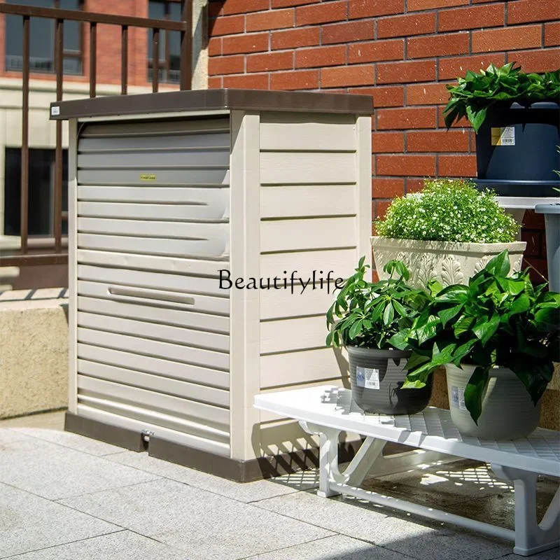Customizable Balcony Storage Cabinet Outdoor Garden Sunproof Rainproof Tool Cabinet