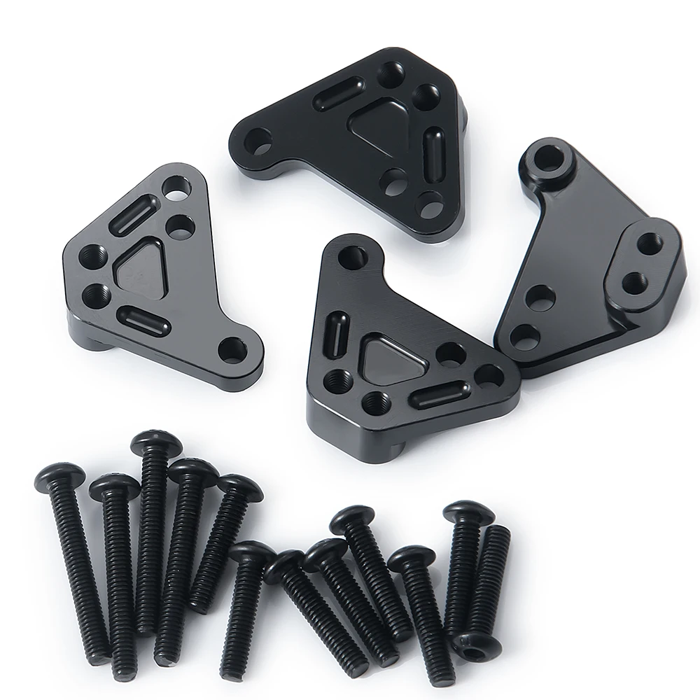 AXSPEED 4PCS Metal Shock Towers Front & Rear Heighten Shocks Mount for 1/10 RC Crawler MAXX WideMAXX #89086-4 Parts