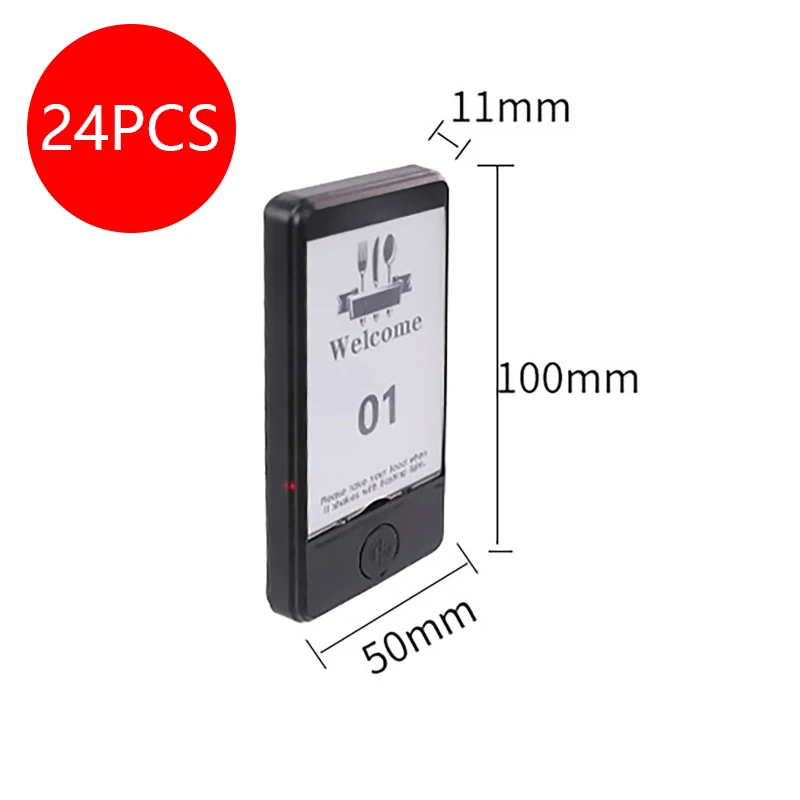 Wireless Meal Picker Restaurant Queue Caller Guest Waiting Call System Receiver