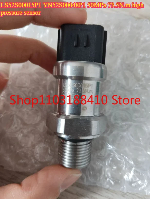

LS52S00015P1 YN52S00048P1 50MPa 73.5N.m high pressure sensor for Kobelco SK200-6E SK200-8 SK210-8 SK350-8 excavator Accessories