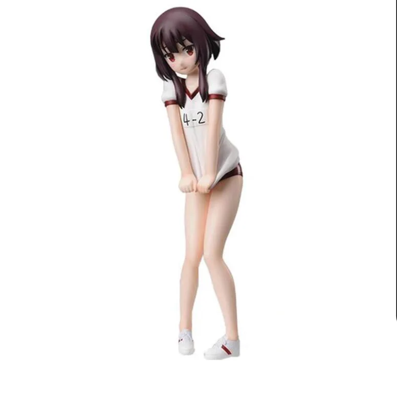 

No box 2023 In stock 100% Japanese anime figure Megumin gym outfit action figure collectible model