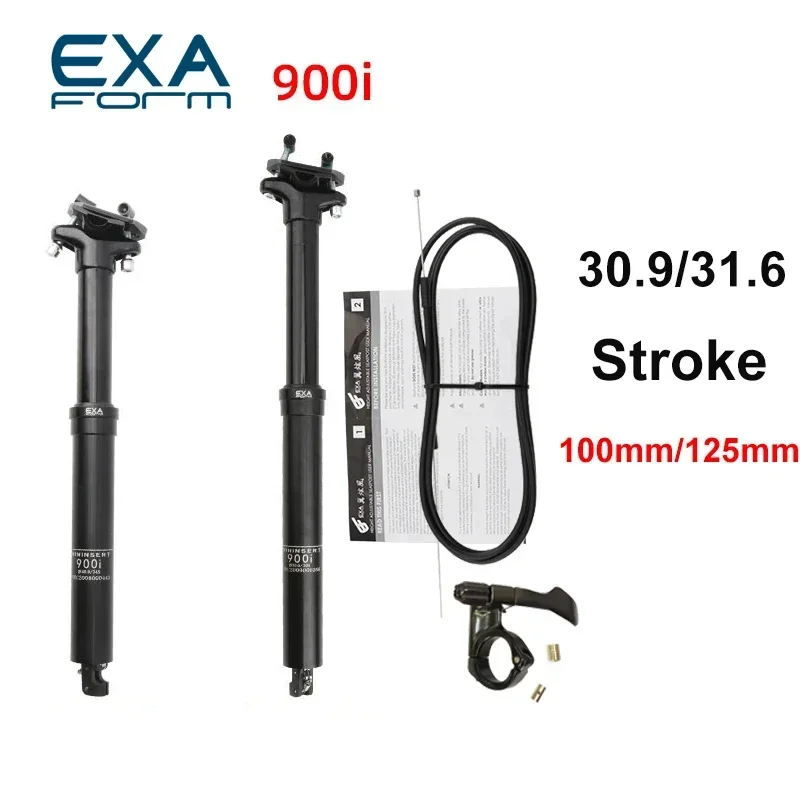 

KS EXA 900i Dropper Seatpost 30.9 / 31.6 * 345 /395/ 445mm Mountain Bike Wire Control Lift Seat Tube Internal Routing Seat Post