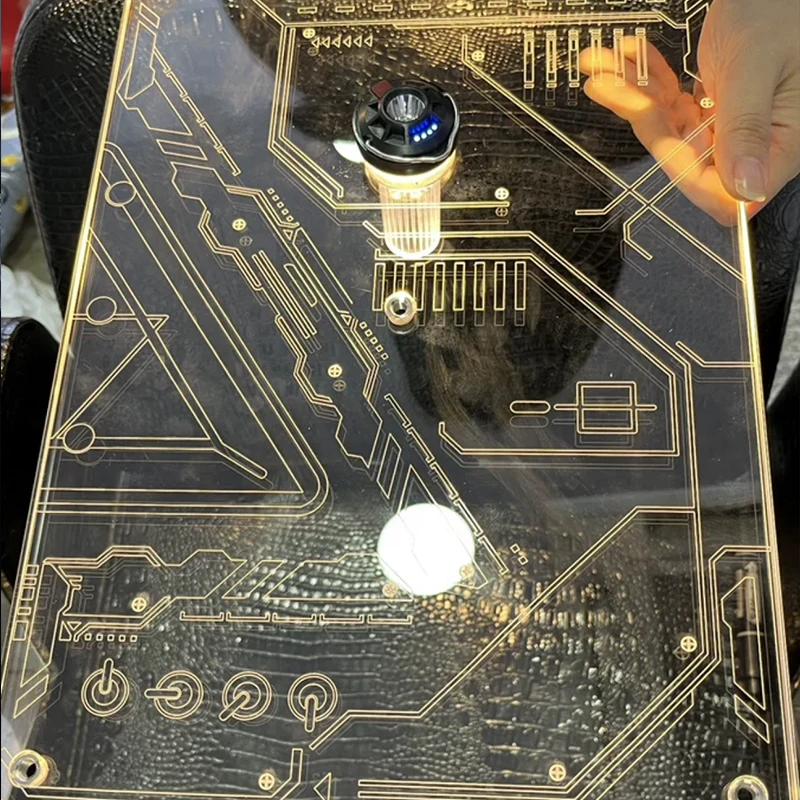 Camping IGT Acrylic Unit Board Portable One Unit Camping Unit Board Multifunctional Clear Table Board IGT Table Accessories