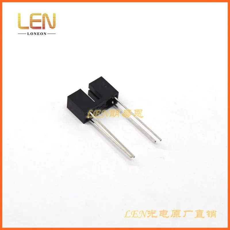 10PCS LEN ST130A single beam direct infrared photoelectric sensor through beam switch slot type optocoupler slot width 2.7mm