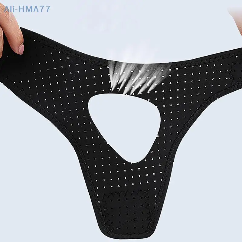 قابل للتعديل جديد النيوبرين مكافحة الشخير حزام وقف الذقن حامي الفم علاج الشخير تخفيف للنوم