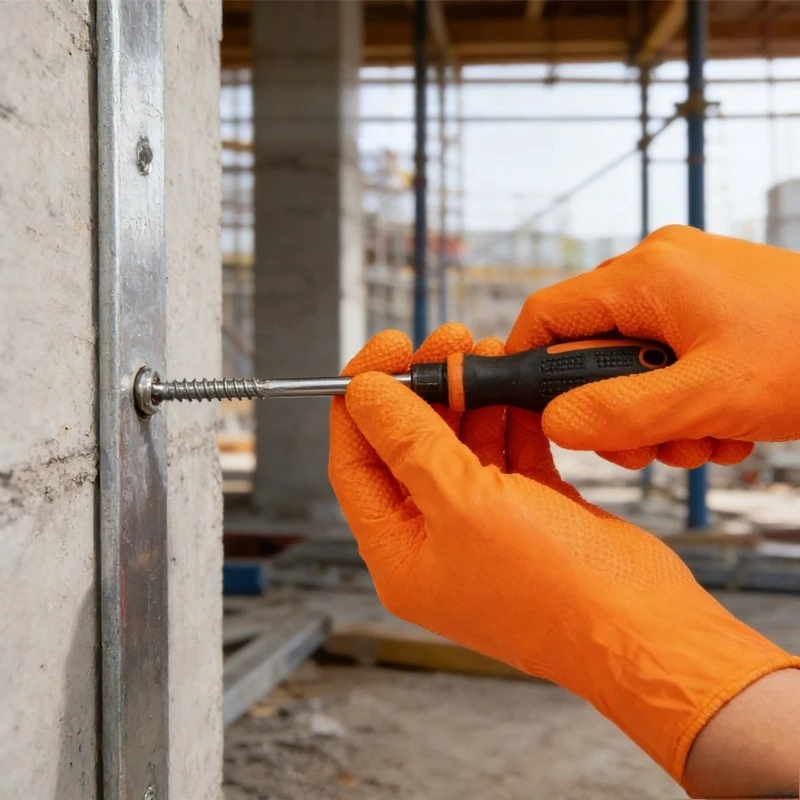 

M/L/XL 100pcs Non slip and wear-resistant nitrile gloves Special protective gloves for automotive repair and chemical laboratory