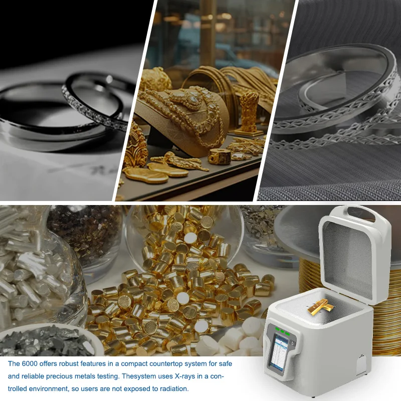Ювелирный спектрометр, рентгеновский электронный анализатор, тестер золота, мобильный анализатор спектра