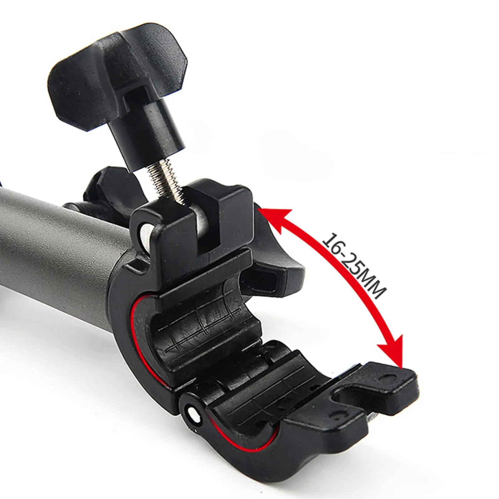 Fixed Clip Clamp 360 Degree Rotating Umbrella Mount Bracket Metal PP Outdoor Accessory for Fishing Chair Beach Chair