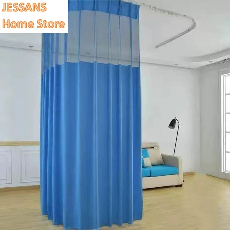 

Customized size Medical Partition Hospital Ward Bed Finished Curtains Nursing Home Beauty Salon Bed Partitions Wholesale