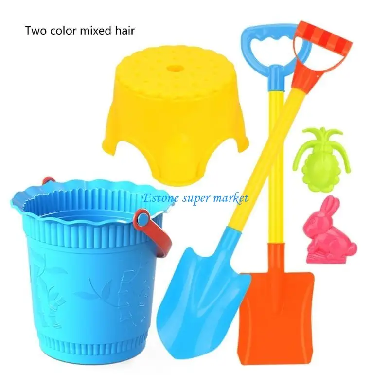 090B かわいいサンドボックス城型おもちゃバケツ砂遊びビーチおもちゃ型子供のパーティーの好意