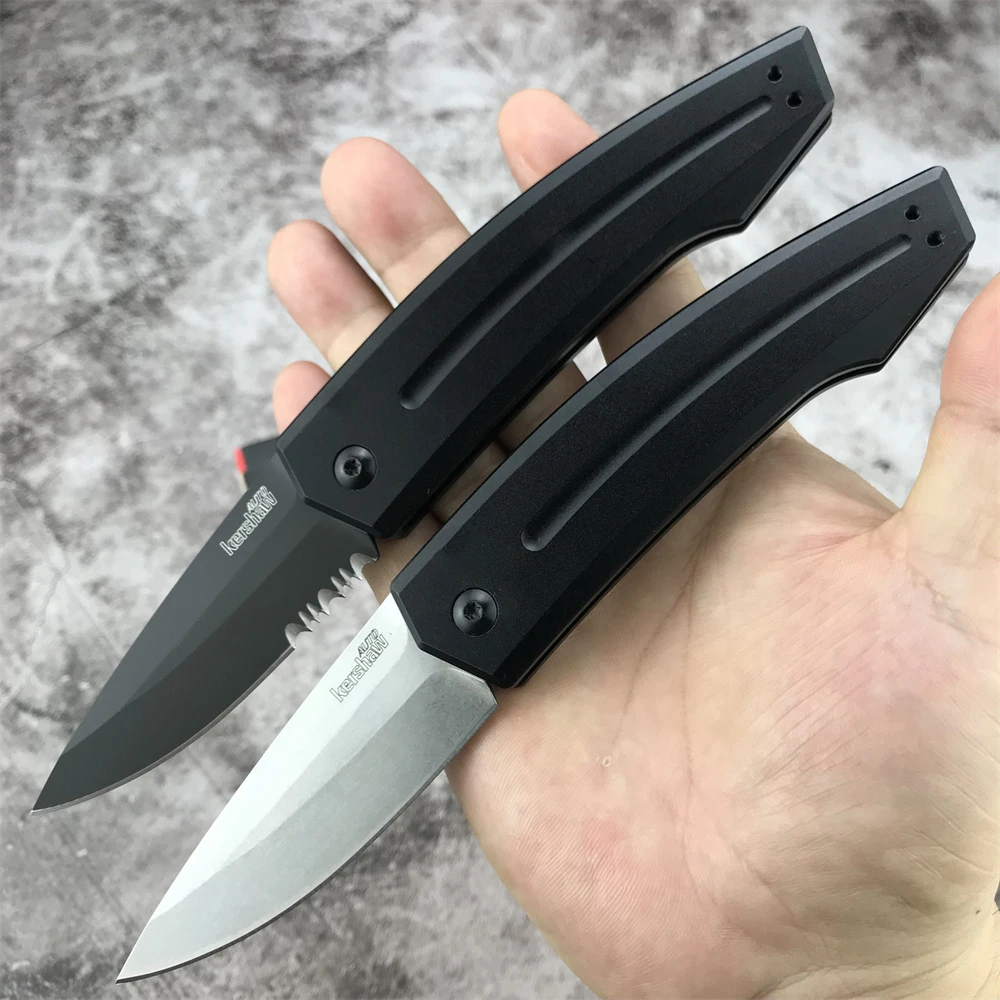 KS 7200 Launch 2 Outdoor Folding Knife D2 Blade Aluminum Handle Camping Hunting Survival Tactical Pocket Knife EDC Rescue Tool