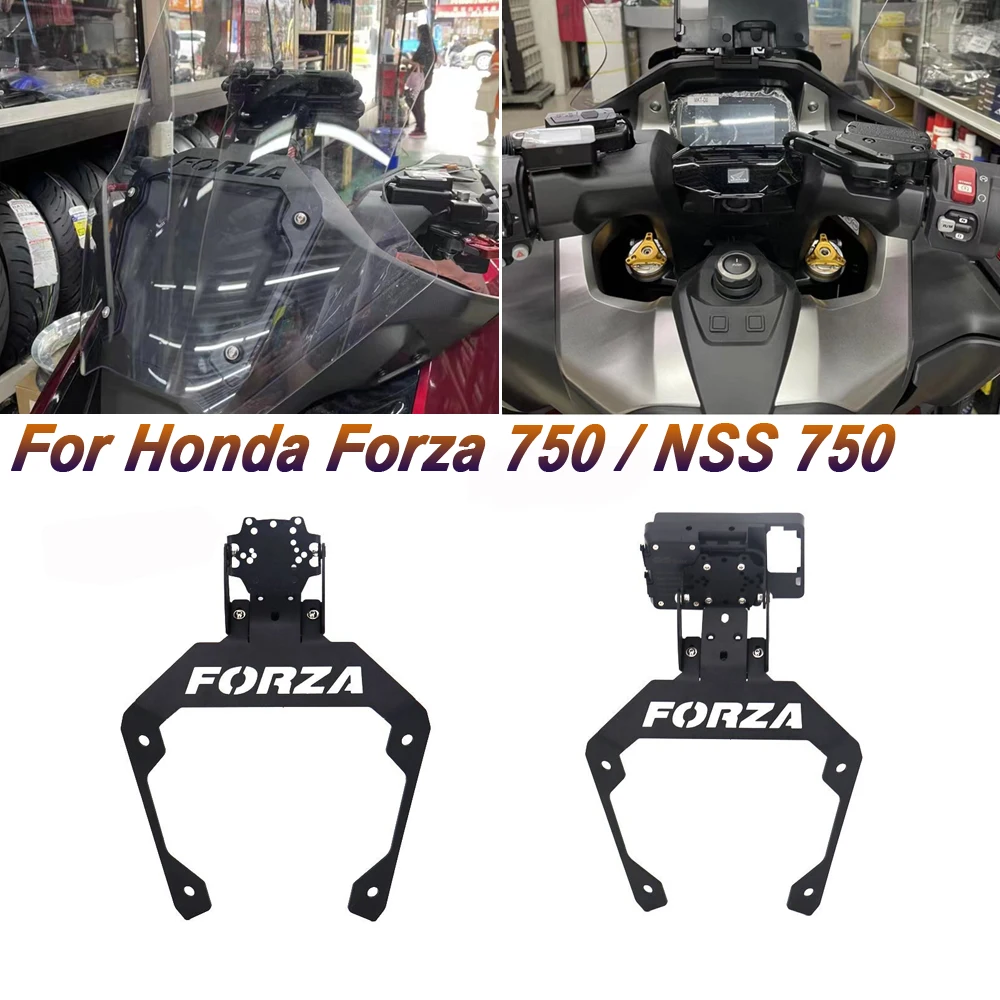 New Navigation Stand Holder Phone Mobile Phone GPS Plate Bracket Support Holder For Honda Forza 750 Forza750 FORZA 750 NSS750