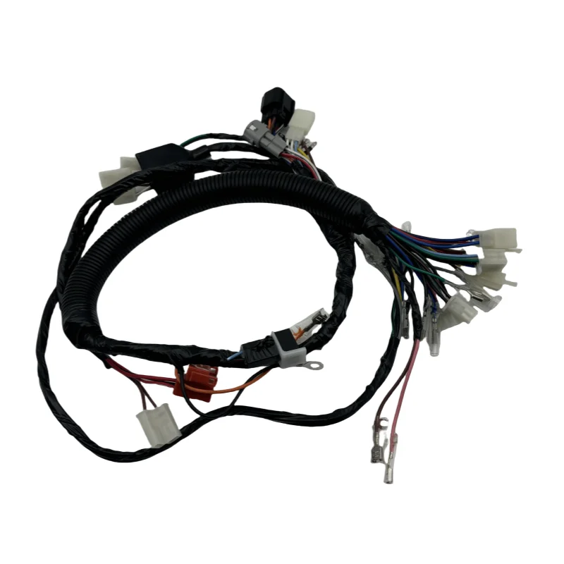 Motorcycle Circuit Vehicle Wiring Harness Cable Assembly Is Suitable for Yamaha Ybr125 Ybr125Sp Ybr125K Ybr125X Ybr125D Yb125E Yb125Z Ybr125Yx Vehicle Circuit Cable Full Vehicle Wiring Harness Assembly Whole Vehicle Wiring Plug