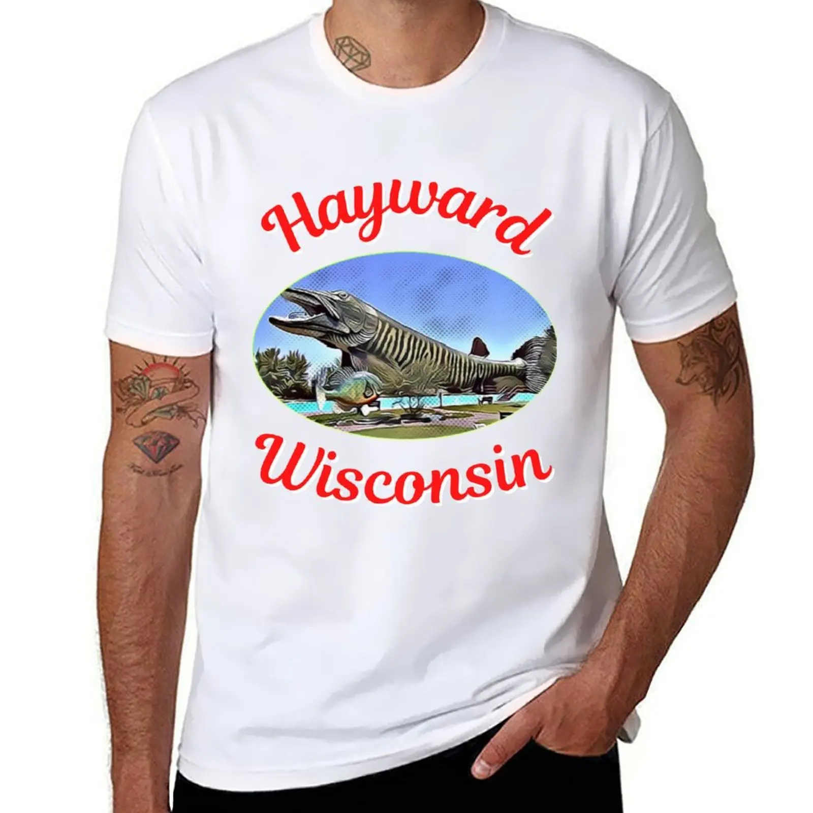 

Футболка Hayward Wisconsin 4 июля, мужские футболки с рисунком, мужские футболки для мужчин, футболка