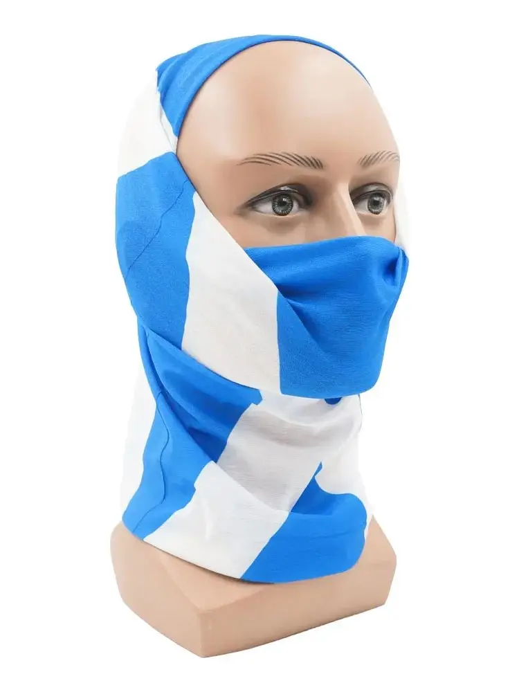 AliExpress Fandana Gear Scottish Flag Pattern Bandana Scotland Running Headband Cycling Scarf Women Neck Gaiter Cover Men Breathable Fishing Face Mask