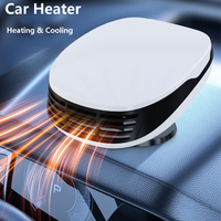 Car Heater 12V 120W Portable Car Heater Fan 2 IN 1 Cooling Heating Auto Windshield Defroster Car Anti-Fog Heater