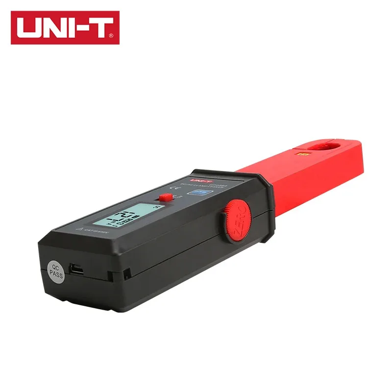 UNI UT258A AC/DC Leakage Clamp Meter 10000 Count Auto Range Measures 0mA-60A AC DC Leakage Current  7mm Jaw RS-232 Interface