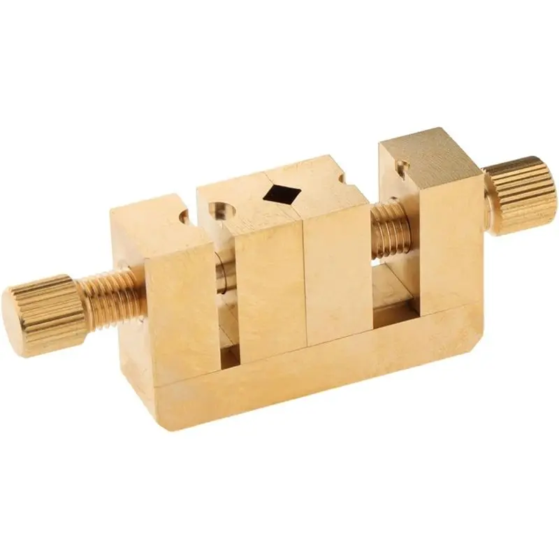 

WORTHOWN-Watch Crown Clamp Base — Зажим для ремонта заводной головки часов, латунный, для часовщика