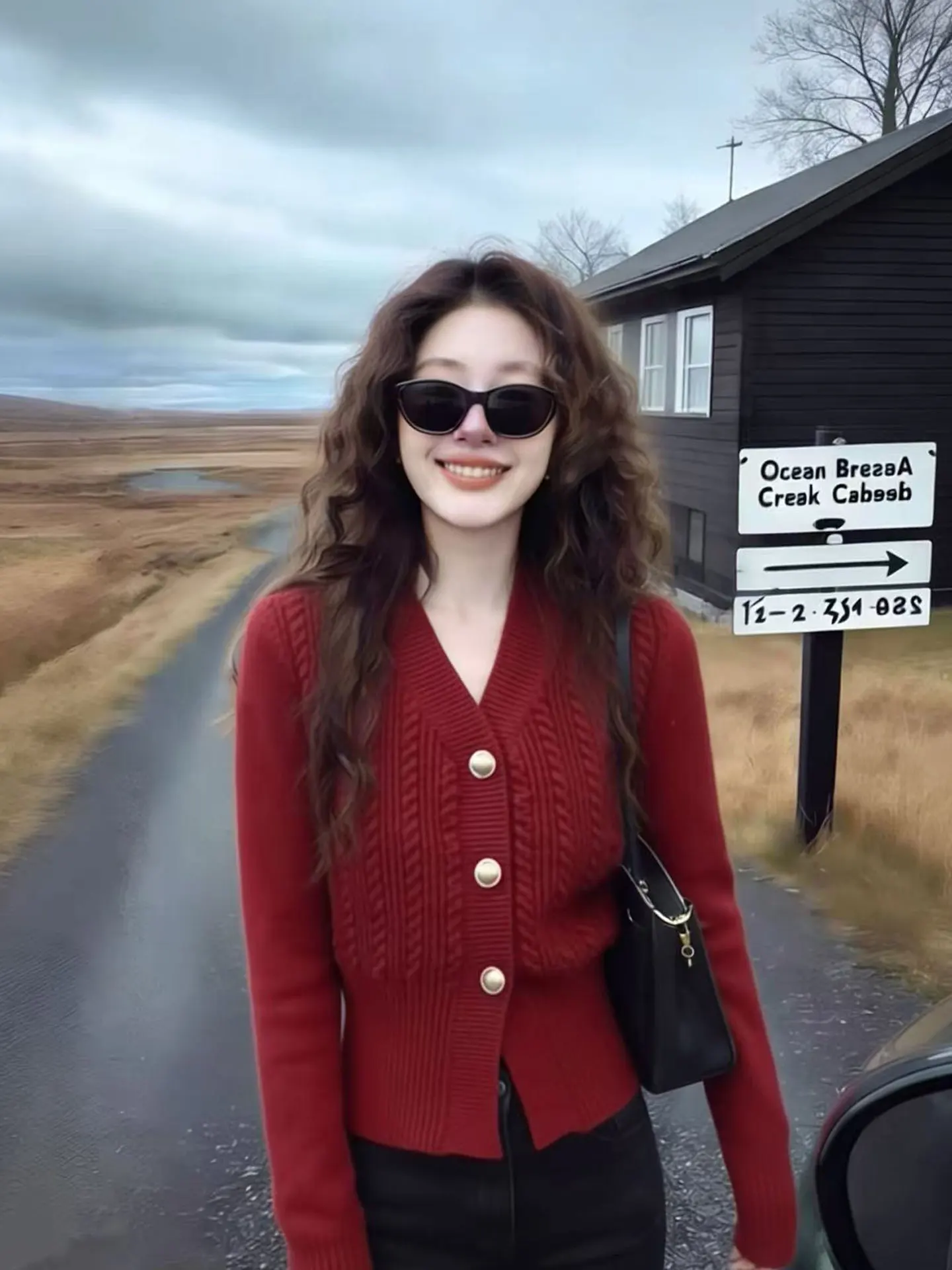 Ele V-Ne Knitted Op… - image