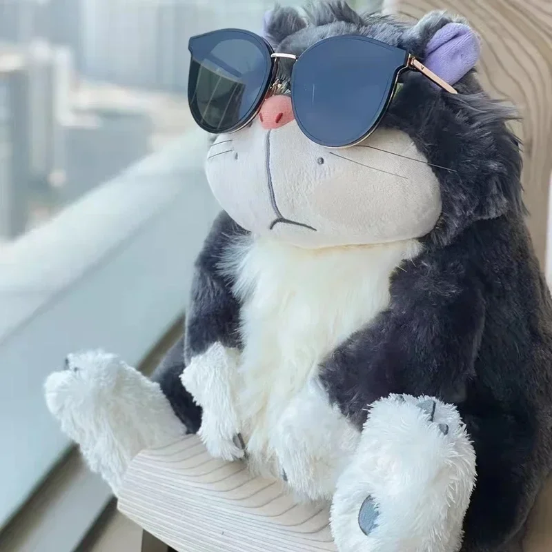 日本の面白いルシファー猫ぬいぐるみ、ルシファー悪い猫枕、キャロル猫ぬいぐるみ、誕生日プレゼント、女の子へのクリスマスプレゼント