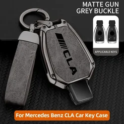 Zinc alloy car remote key cover for Mercedes CLA200 CLA260 CLA250 CLA220 W169 C117 car remote protector key fob car accessories