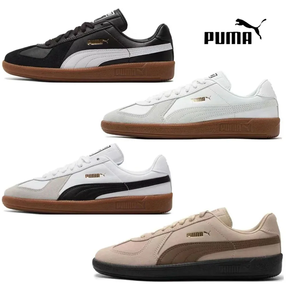 PUMA Army Trainer sports shock-absorbing anti slip wear-resistant low cut casual shoes for men and women 380709 v2