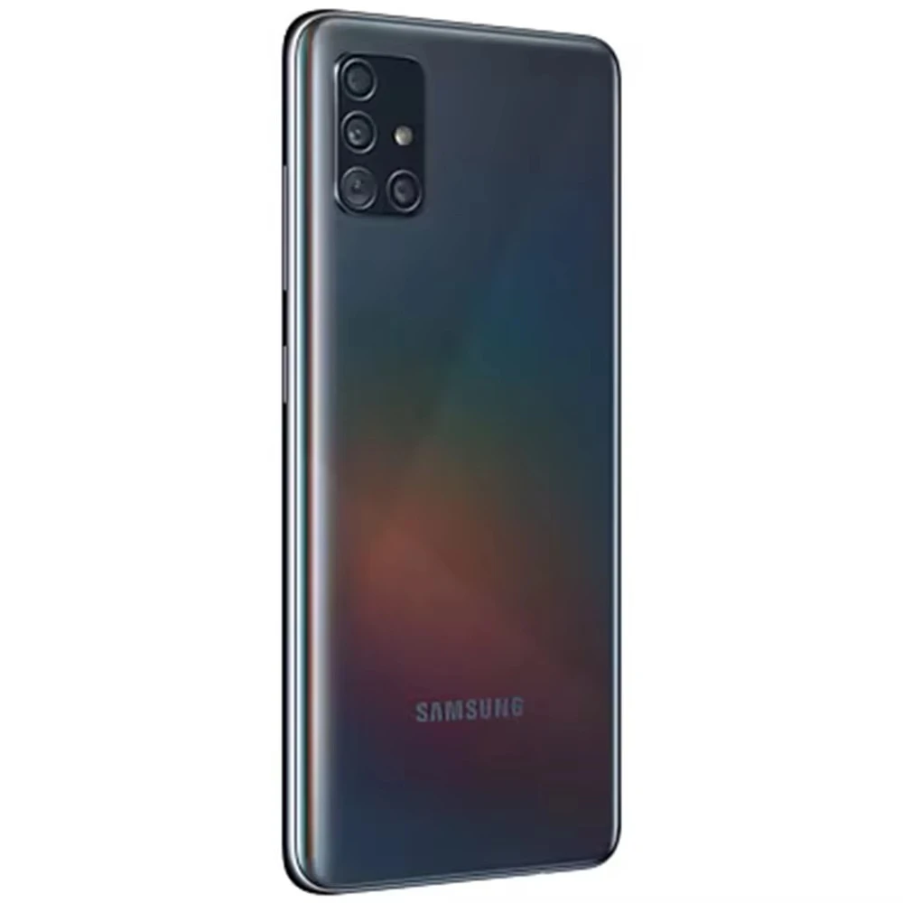 هاتف Samsung Galaxy A51 الذكي المجدد بشريحتين الإصدار الأوروبي بشاشة 6.5 بوصة AMOLED وذاكرة وصول عشوائي 4 جيجابايت وذاكرة قراءة فقط 128 جيجابايت ثماني النواة NFC أصلي #4