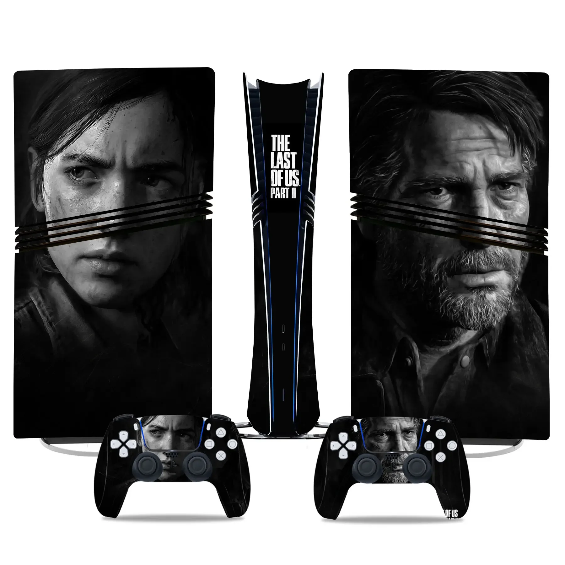 

The last of us part 2 Design SkSticker For Ps5 pro digital Skin For Ps5 pro digital edition controller skin sticker fullbody