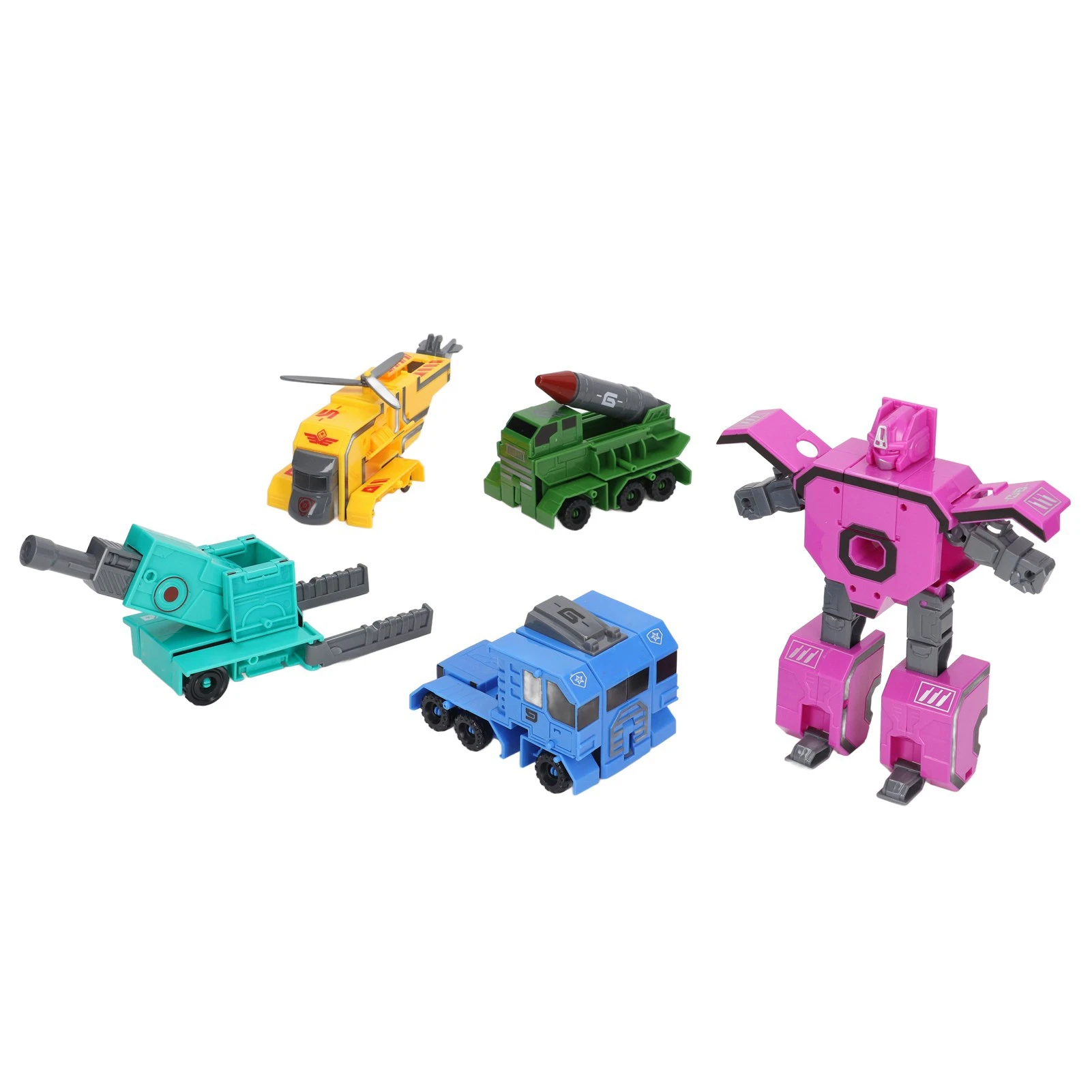 Number Bots Math Toys Transforming Learning Number Car Robots for Toddlers Boys
