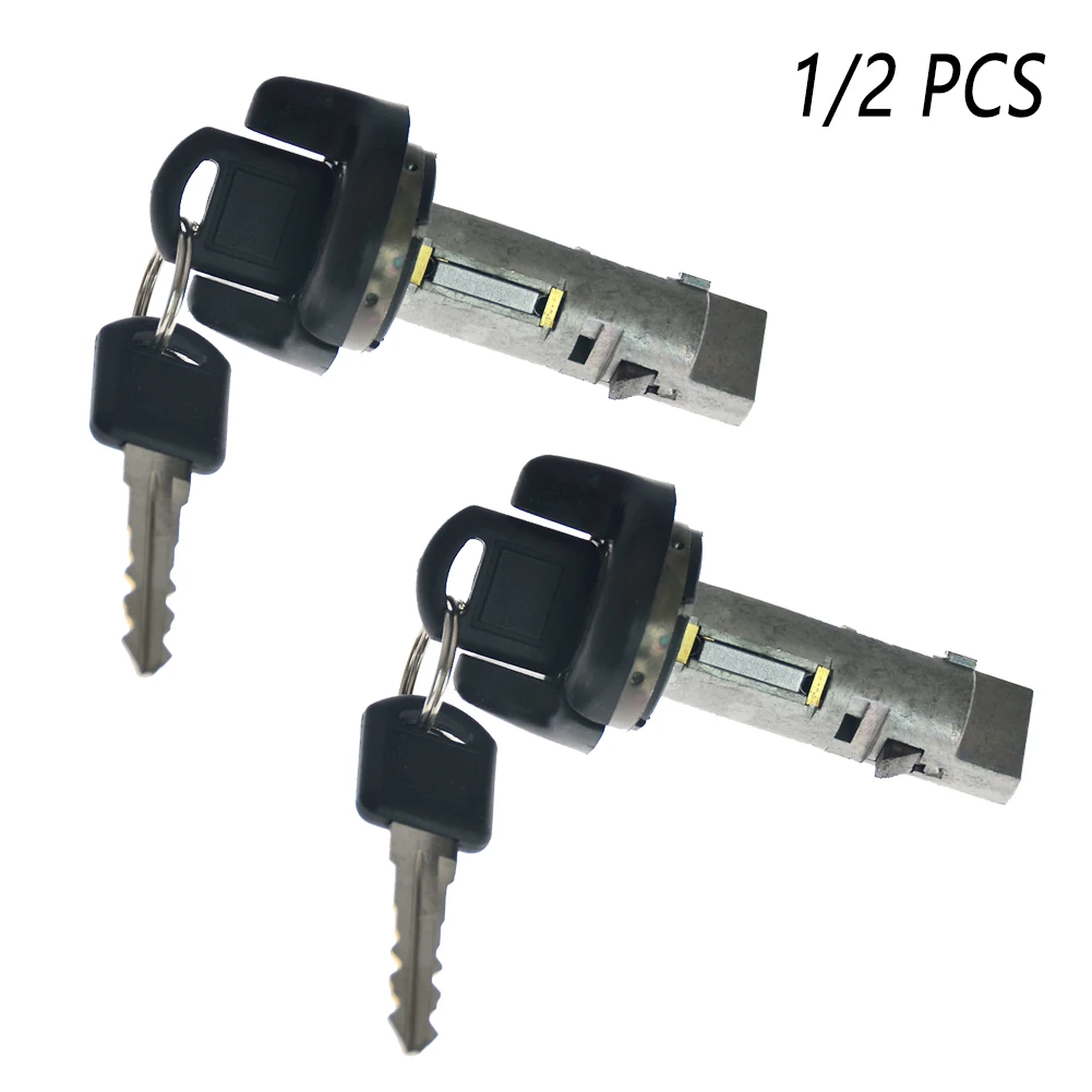 1/2PCS Ignition Lock Cylinder + 2 Keys for GMC Jimmy Safari Sonoma Suburban Yukon For chevy S-10 Blazer Tahoe Venture Lumina