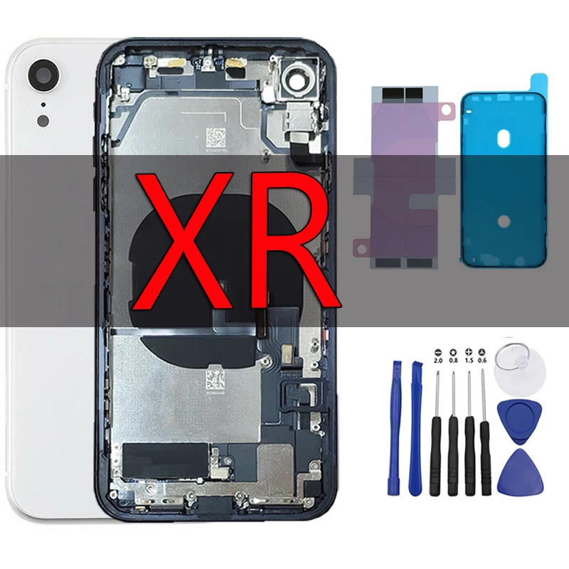 Châssis Pré-monté Pour IPhone XR Rouge - Complet Avec écran, Joint, NFC Et Kit Outils - Neuf