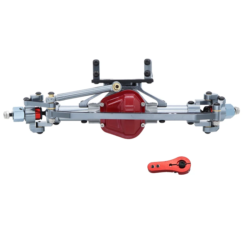 RC Auto Vorne Mitte Hinterachse Aluminium Legierung Gerade Achse Für 1/10 RC Crawler Auto Axial SCX10 D90 RC4WD Upgrade Teile