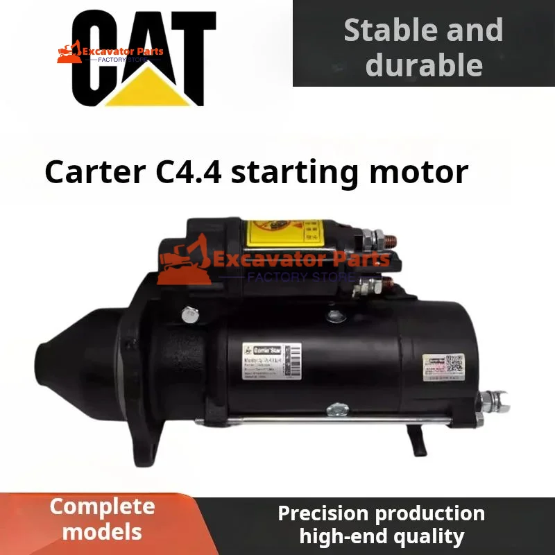 For XCMG XE E312D2 E313D2 starter Parkins C4.4 Starting Motor 3575205 Starter Excavator Parts