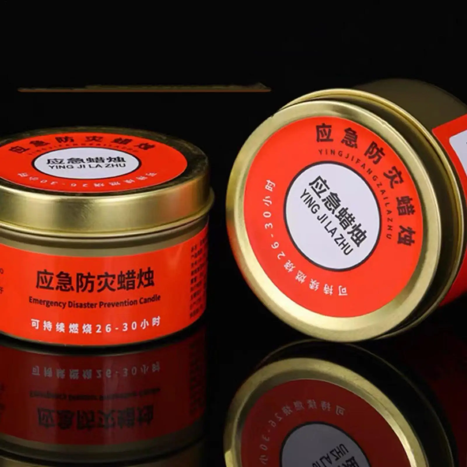 Long Lasting Candle 30 Hours Windproof Odorless Candle Lights Long Burning Unscented Pillar Candles Odorless Candle Outage