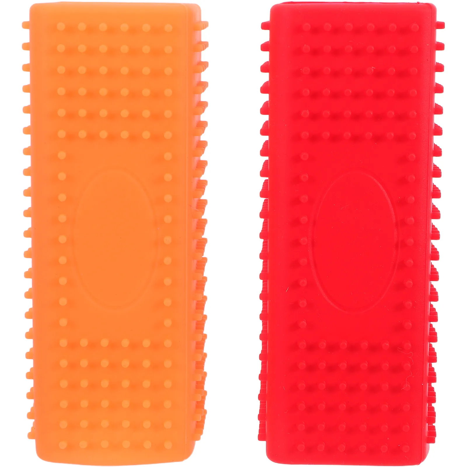 2Pcs Pet Hair Cleaner Portable Silicone Pet Hair Removal Tool for Sofa Carpet Car Upholstery Bedding Efficient Non-Damaging