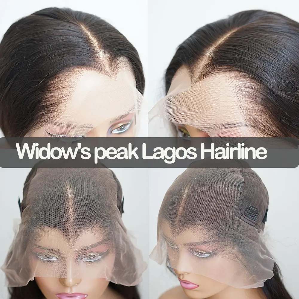 Lagos Haarlijn Birmese Krullend Menselijk Haar Pruik 13x4 Kant Frontale Lijmloze Pruik Menselijk Haar Spiraal Krullen Diepe Golf pruiken Voor Vrouw