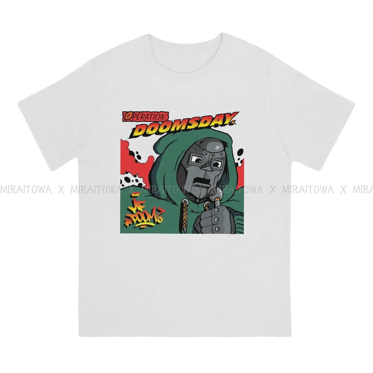 Mf Doom American Underground Hip Hop Singer Crewneck TShirts One Beer  Personalize Homme T Shirt Funny Tops Size S-6XL