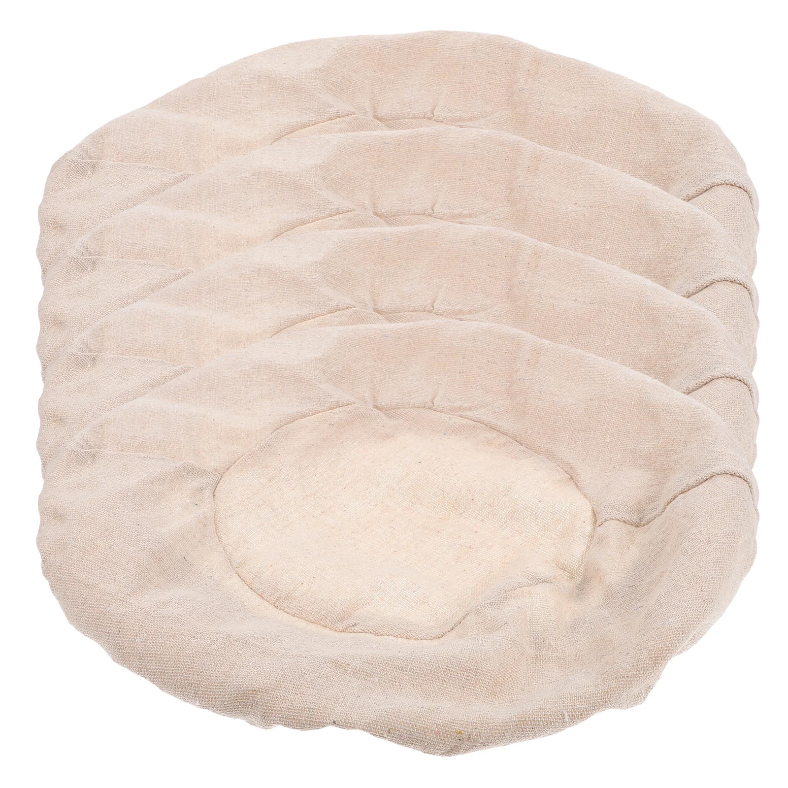 4 قطعة القطن الكتان الخبز التدقيق سلة بطانات 30 سنتيمتر الخبز العجين يغطي التخمير القماش سلة خبز القماش بطانة