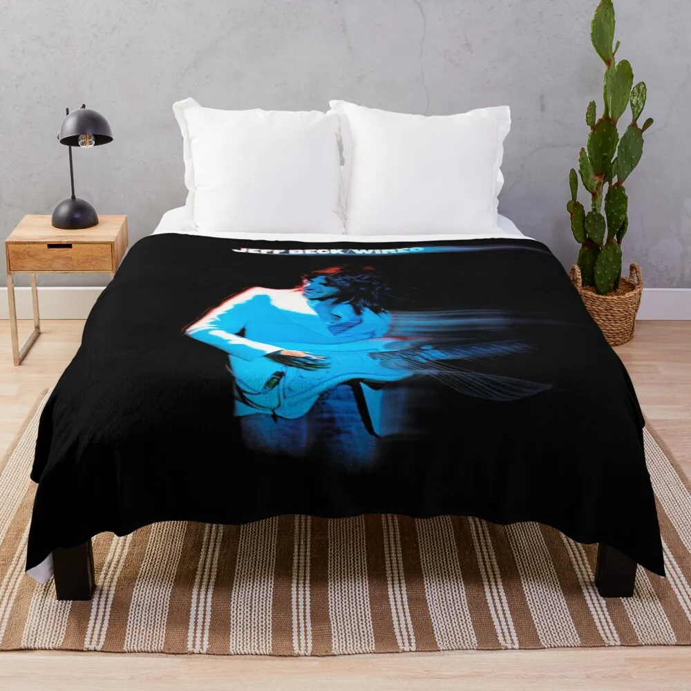 

Jeff beck Jeff becks guitar shop Throw Blanket Camping Thermals For Travel Nap Bed covers Blankets