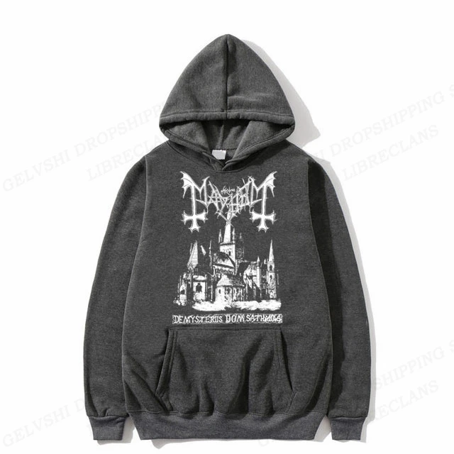 Mayhem Deathcrush Hoodie Men Fashion Hoodie Hip Hop Hoodies Boy Coats Women Sweatshirts y2k Clothes Rapper